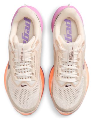 Zapatillas de running Nike Pegasus Premium beige/morado/naranja para mujer