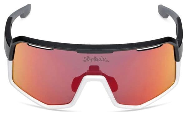 Spiuk Profit V3 Unisex Glasses White/Black - Red Lenses