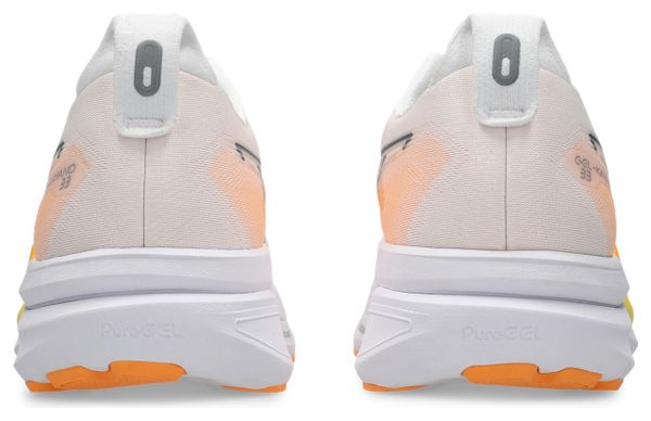 Chaussures Running Asics Gel-Kayano 33 Blanc/Orange Homme