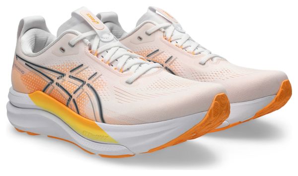 Chaussures Running Asics Gel-Kayano 33 Blanc/Orange Homme