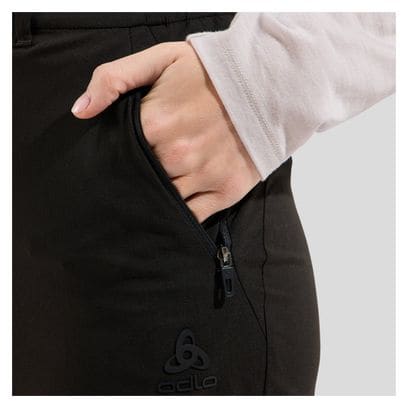 Pantalón Corto de Senderismo para Mujer Odlo Ascent Light Negro