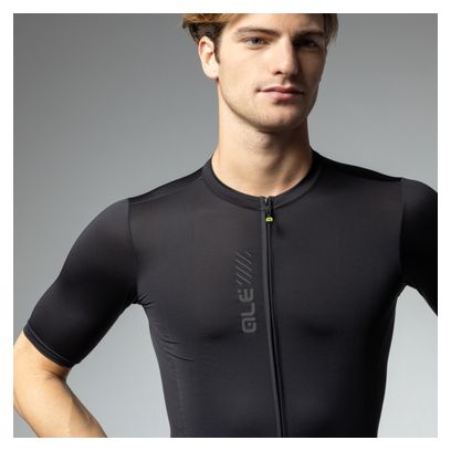 Alé Color Block Kurzarmtrikot Schwarz