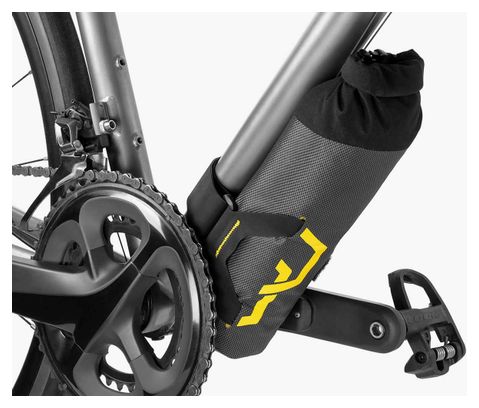 Sacoche de Cadre Apidura Expédition 1.2L Gris / Jaune