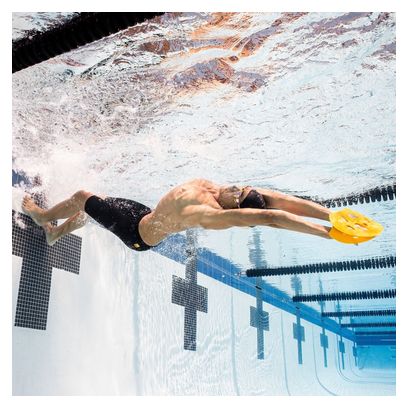 Piastrine da nuoto Finis Manta gialle <strong>