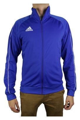 Adidas Core 18 PES JKT CV3564 Homme sweat-shirts Bleu