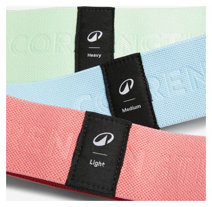 Elastiques Textile Decathlon Fitness Glute - Pack de 3