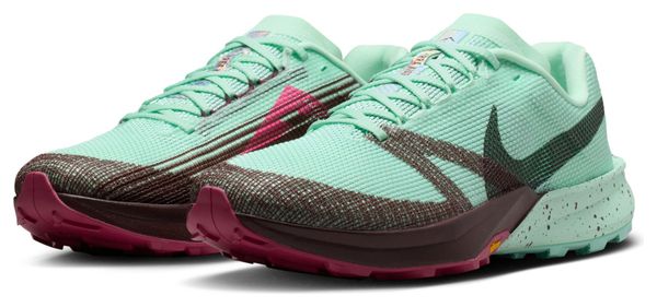 Zapatillas Trail Nike Kiger 10 Verde/Rosa Hombre