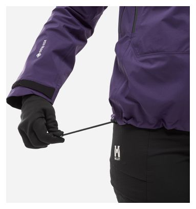 Veste Imperméable Millet Kamet Gore-Tex Violet Femme