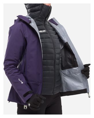 Veste Imperméable Millet Kamet Gore-Tex Violet Femme