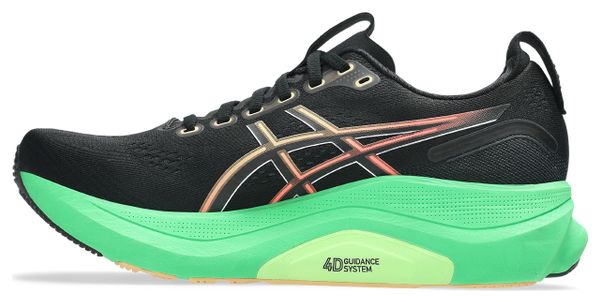 Chaussures Running Asics Gel-Kayano 32 Noir/Vert Homme