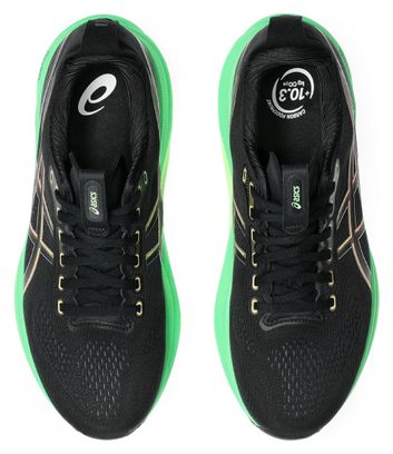 Chaussures Running Asics Gel-Kayano 32 Noir/Vert Homme