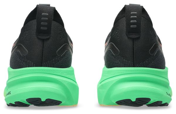Chaussures Running Asics Gel-Kayano 32 Noir/Vert Homme