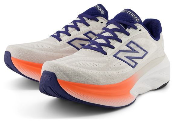 Zapatillas de running New Balance FreshFoam X More v6 Blanco/Azul/Naranja para hombre