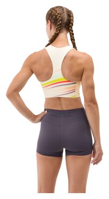 Sujetador deportivo Hoka Race Day Crop Bra Blanco Mujer
