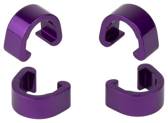 Insight Frame Cable Clips Purple x4