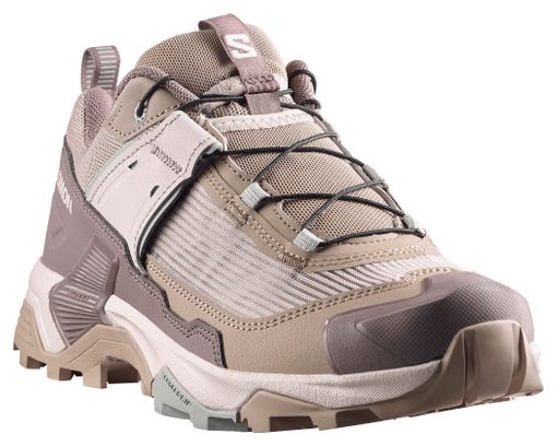 Chaussures de Randonnée Salomon X Ultra 5 Beige/Rose Femme