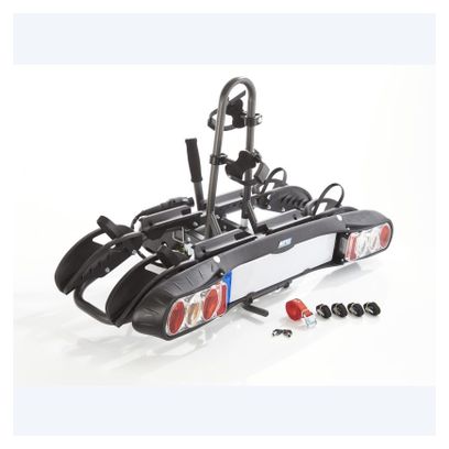 Portabiciclette Mottez Zeus-V2 Towball - 2 Biciclette (compatibili E-Bikes)