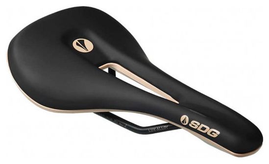 SDG Bel-Air V3 Overland Lux-Alloy zadel Zwart / Beige