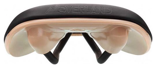 SDG Bel-Air V3 Overland Lux-Alloy zadel Zwart / Beige