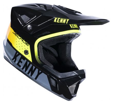 Kenny Decade Mips Smash Neon Yellow Full Face Helmet