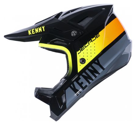 Casco integral Kenny Decade Mips Smash Amarillo Neón