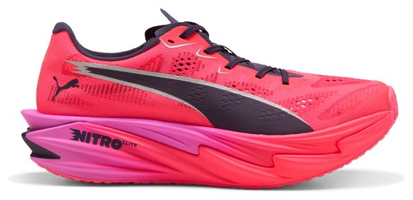 Scarpe da corsa Puma Deviate Nitro Elite 4 Hyrox Rosa/Blu Donna