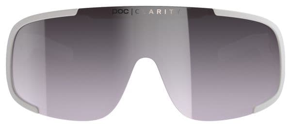 POC Aspire Mid Sunglasses White - Clarity Road Sunny Silver lenses