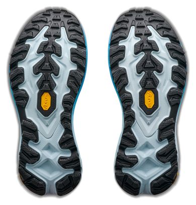 Hoka Mafate 5 Women's Trail Running Shoes - White/Green/Blue