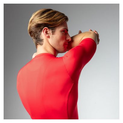 Alé Color Block Short Sleeve Jersey Red