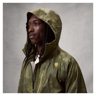 Giacca Endura AllTrack Rout Waterproof verde da uomo