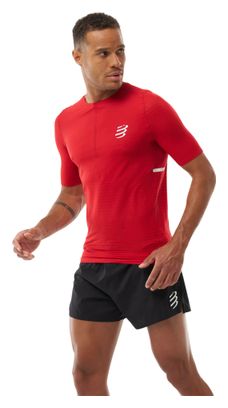 Compressport Pro Racing Red Men's Running T-Shirt