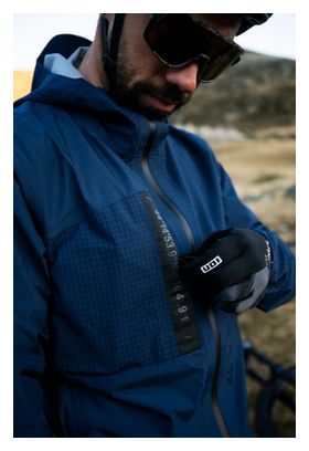 ION Shelter 3L MTB jas Blauw Unisex