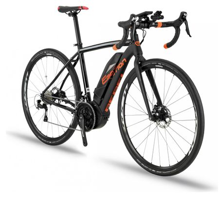 BH Rebel GravelX Electric Gravel Bike Shimano 105 11S 500 Wh 700 mm Black Orange 2020 Alltricks