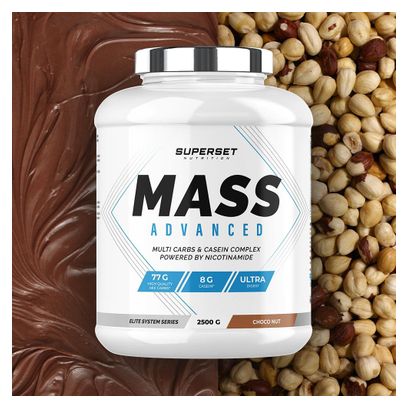 Mass Advanced (2 5kg) - Superset Nutrition - Nutella -  Gainers