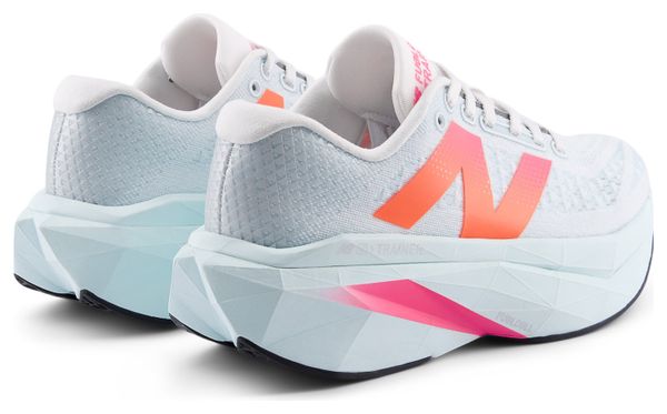 Zapatillas de running New Balance FuelCell SuperComp Trainer v3 azul/rosa para mujer