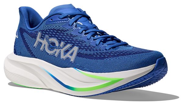 Scarpe da corsa Hoka Mach 7 blu/verde da uomo