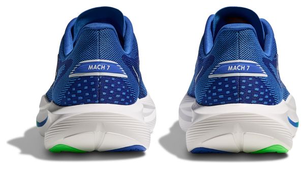 Scarpe da corsa Hoka Mach 7 blu/verde da uomo