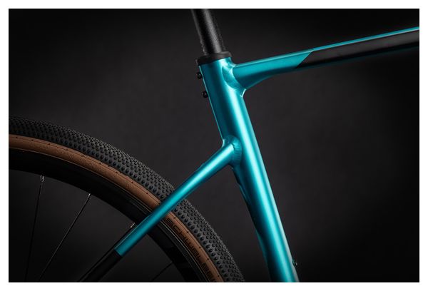 Cube Nuroad EX Gravel Bike Shimano GRX 11S 700 mm Flash Petrol