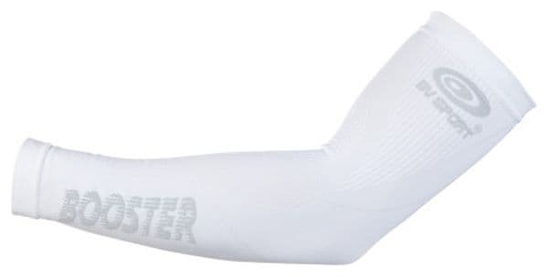 BV SPORT Compression Sleeves BOOSTER White