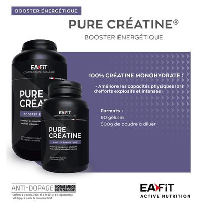 EAFIT Pure Créatine 90 Gélules