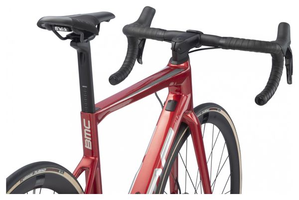 Vélo de Route BMC Teammachine SLR One Shimano Ultegra Di2 12V 700 mm Rouge Prisma 2023