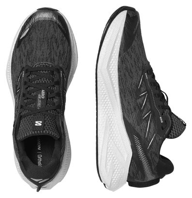 Zapatillas de running Salomon Aero Glide 4 Negro/Blanco Hombre