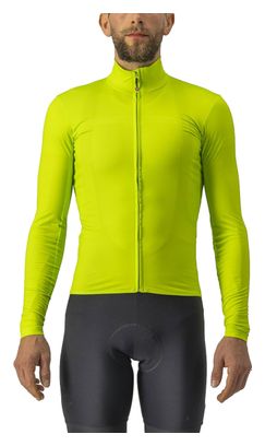 Maillot de manga corta Castelli ML PRO Thermal Mid Amarillo