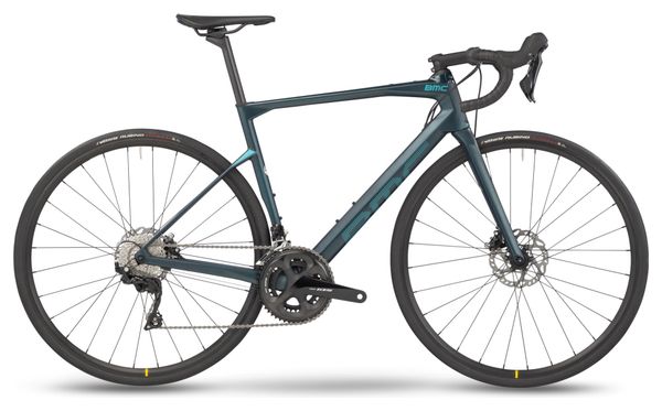 BMC Roadmachine Six Rennrad Shimano 105 11S 700 mm Deep Sea Türkis Blau 2023