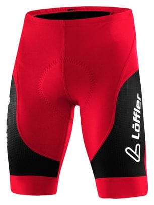 Loeffler cuissard court M Bike Tights winner III Hommes-Rouge