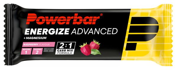 Barre énergétique Powerbar Energize Advanced Framboise - 55g