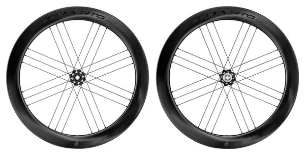 Campagnolo Bora WTO 60 C23 Disc 700 mm Wheelset | 12x100 - 12x142 mm | Center Lock | 2024