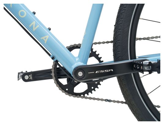 Kona Dew City Bike with Shimano Acera 8-Speed 29'' Blue 