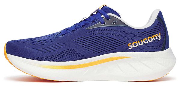 Saucony Ride 18 Running Shoes Blue/Orange Men's