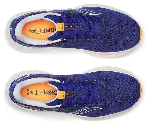 Saucony Ride 18 Running Shoes Blue/Orange Men's